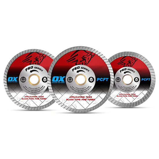 OX Pro Fine Turbo Diamond Blade – 125mm