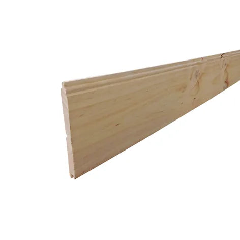Pine Lining Board V-Joint Regency #321 – 140 x 12mm (Raw, Unprimed)