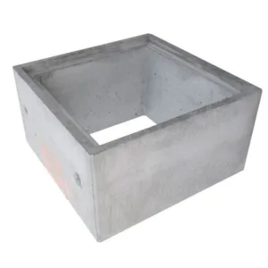 Civilcast Concrete Pit Riser – 450 x 450 x 450mm (Precast, Stackable)