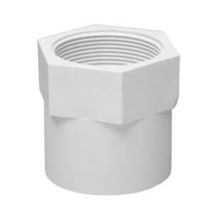 PVC Pressure Cat 18 Adaptor Socket SWJ – 50mm x 50FI