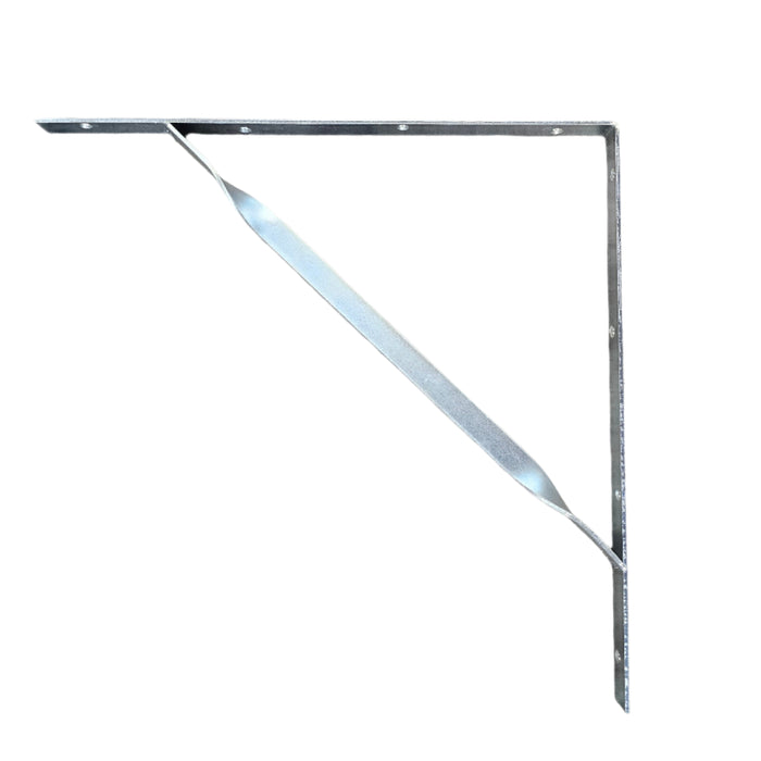 Stayed Angle Bracket – 500 x 500 x 4mm (25mm Stay, For Structural Connections & Bracing)