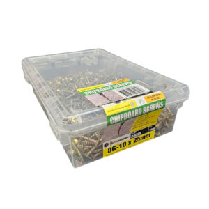 8G Chipboard Screws Zinc Plated - 100 – 10 x 25mm