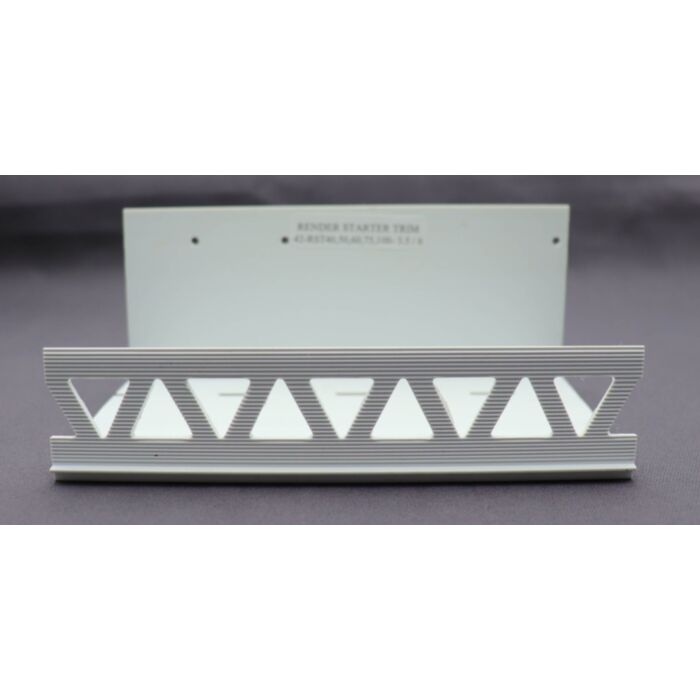 Builders Emporium PVC 7.5mm Blue Board Starter Trim 2.5mm Build x 3m