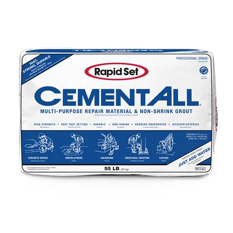 Rapid Set Cement All Multi-Purpose Fast Setting Repair Mortar – 25kg Bag