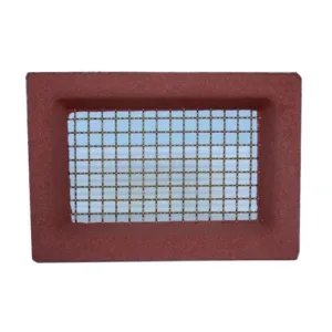 Vent Red Brass Wire Ventilation Aleta – 230 x 160mm