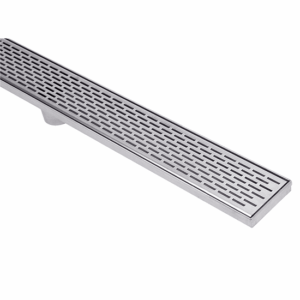 1000mm Linear Grate & Drain Brick Pattern – DIY 50mm Outlet