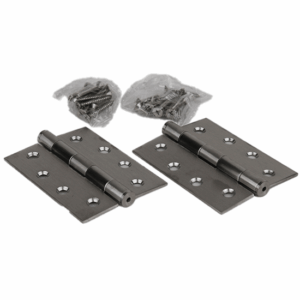 Pair Stainless Steel Door Hinges – Corrosion-Resistant Butt Hinges