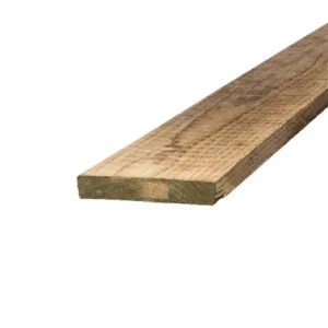 Treated Pine Garden Edging Timber – 100 x 25mm x 5.4m (H4 Sawn)