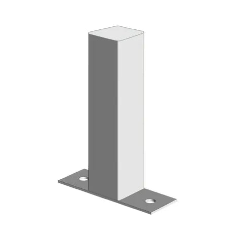 Uni-Pier Post With Post Stirrup – 65 x 65 x 2mm x 0.4m