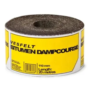Vesfelt Bitumen Dampcourse Vespol – 110mm x 20m