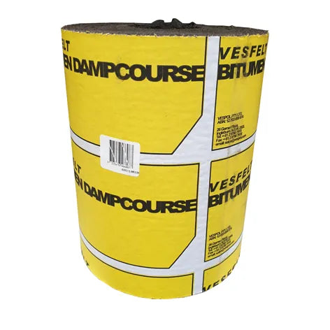 Vesfelt Bitumen Dampcourse Vespol – 300mm x 20m