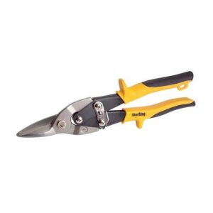 Straight Cut Aviation Snips – Yellow Handle – Heavy Duty Sheet Metal