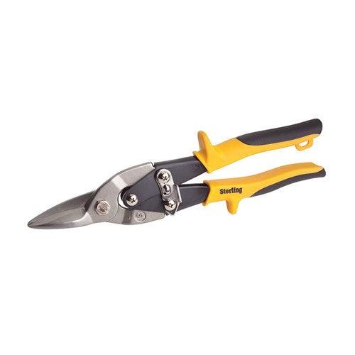 Straight Cut Aviation Snips – Yellow Handle – Heavy Duty Sheet Metal