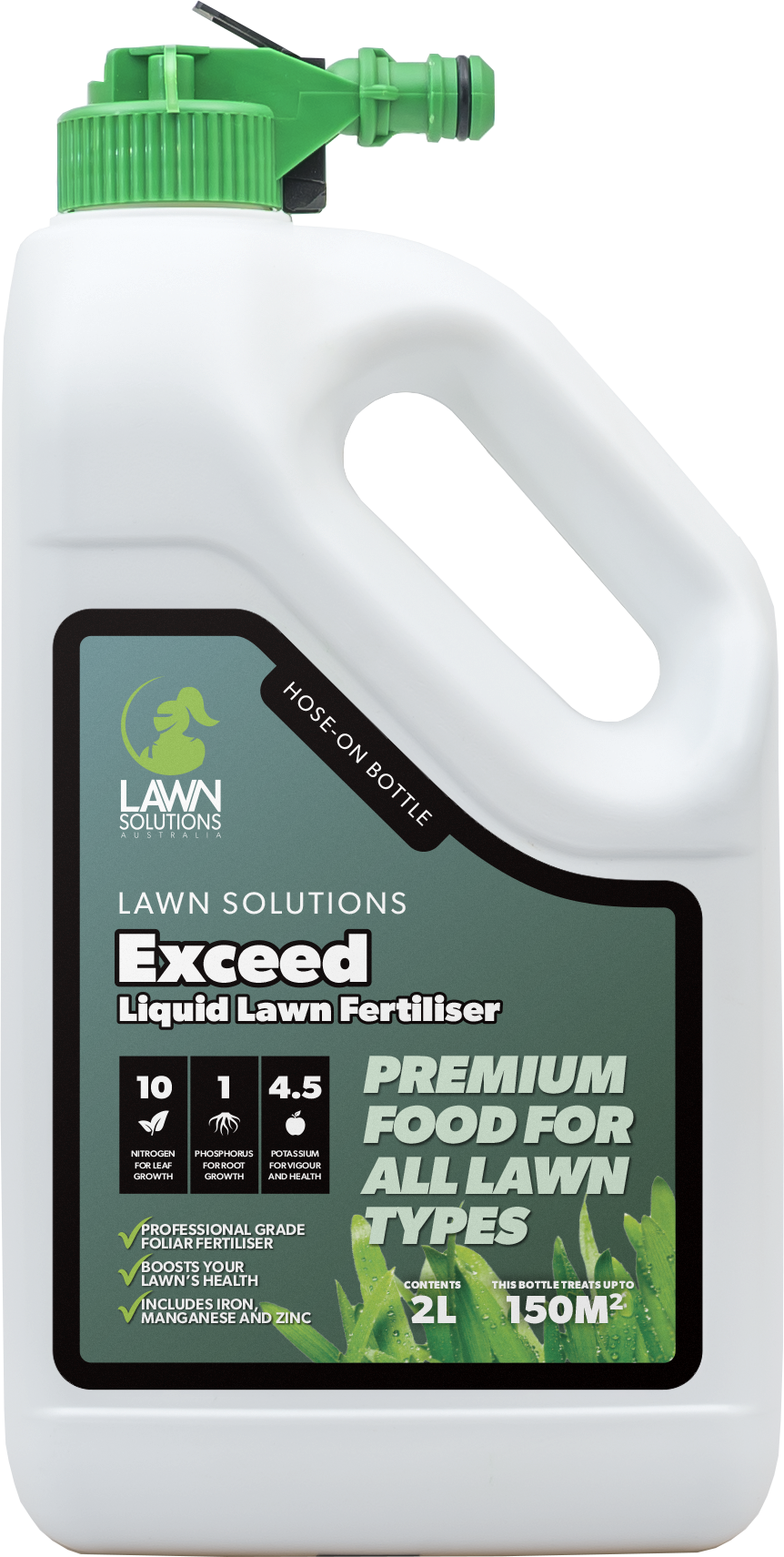 Exceed Hose-on Liquid Lawn Fertiliser 2L