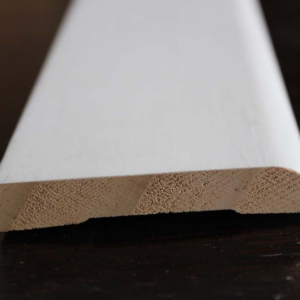 Bull Nose FJ White Primed DAR Skirting 140 x 18mm x 5.4m