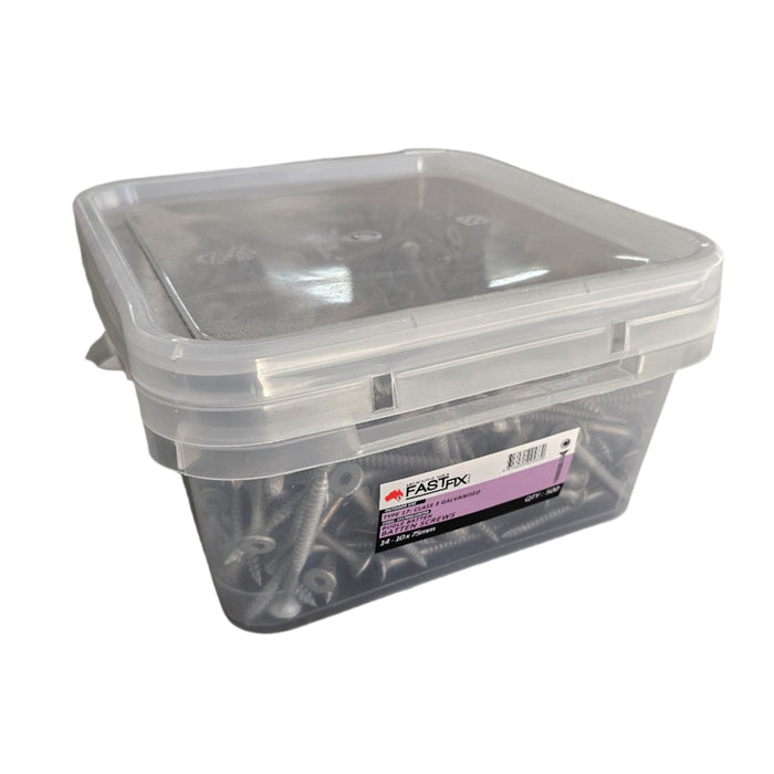 14-10 x 75mm Bugle Batten Screws 500pcs