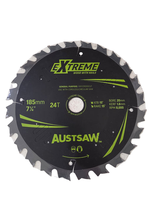 185mm 7 1/4 inch 24T Saw Blade