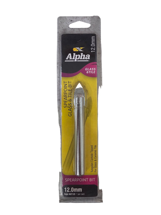 12mm Spearpoint Glass & Tile Bit