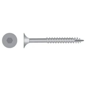T17 Hex Head Screw YZP 14G x 100mm Bucket