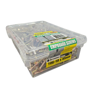 10G 10 x 65mm Chipboard Screws Zinc Plated 300