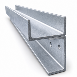 Hot Dipped Galvanised 90 Degree C Channel 100 1200mm