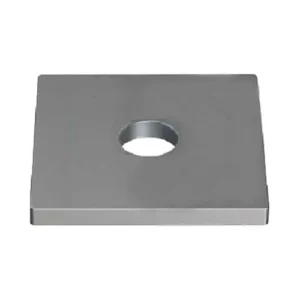 Flat Square Washers Metric Galvanised - M30 100X100X6