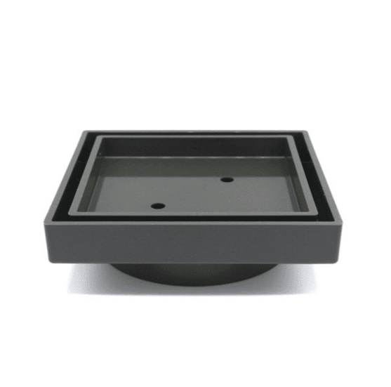 K Smart – KFG-801S-GM Tile Insert Smart Gunmetal Grey (115x115x90) Slim