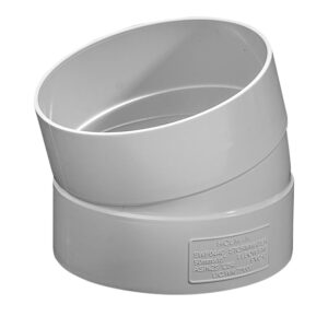 Holman PVC Stormwater Elbow M&F 90mm 15 Deg