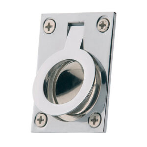 Gainsborough Square Flush Ring Pull SC #6600SCC