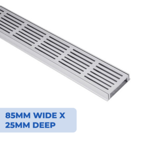 Slotted Aluminium Drain