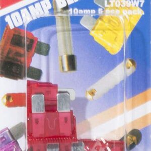 Lion 10A Blade Fuses - 5 Pack