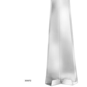 Linea Aluminium Corner Soaker 150mm