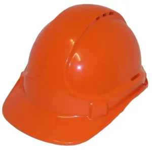 3M Protector Safety Helmet Vented Orange