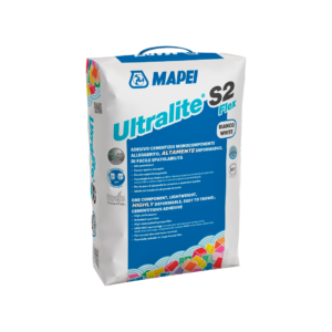 Mapei Ultralite S2 T Flex Large Tile Adhesive White & Grey 13.5kg - Color: White