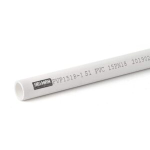PVC Pressure Pipe CL18 15mm 1m