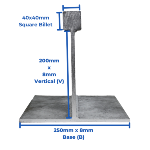 Maxi T Bar for Cavity Wall & Brick Veneer - 2700mm
