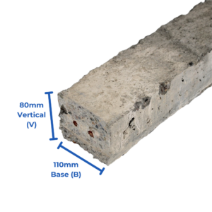 Concrete Lintel - 110mm x 80mm - 1000mm