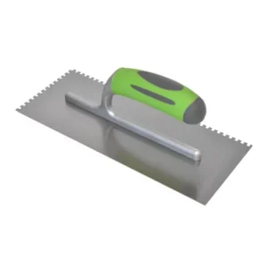Slim Notched Trowel Soft Grip (5 Sizes) - Size: 10mm