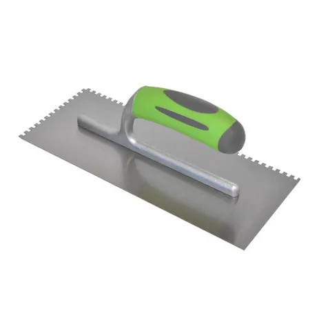 Slim Notched Trowel Soft Grip (5 Sizes) - Size: 6mm