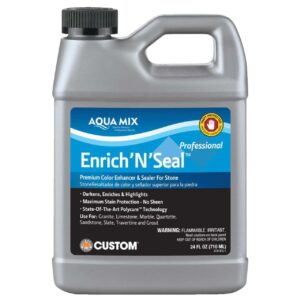 Aqua Mix Enrich’N’Seal 946Ml, 3.78L – Premium Stone Enhance Sealer - Size: 3.79L