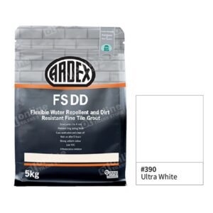 Ardex FSDD Grout 5kg (10 Colors) & 20kg Ultra White - Color: 390 Ultra White | Size: 5kg