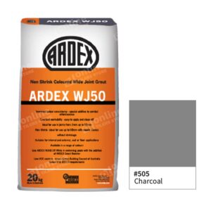 Ardex Wj50 Grout 20Kg (4 Colors) - Color: 505 Charcoal