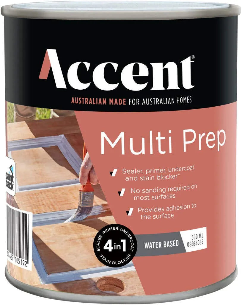 Accent Acrylic Multi Prep White 500ml