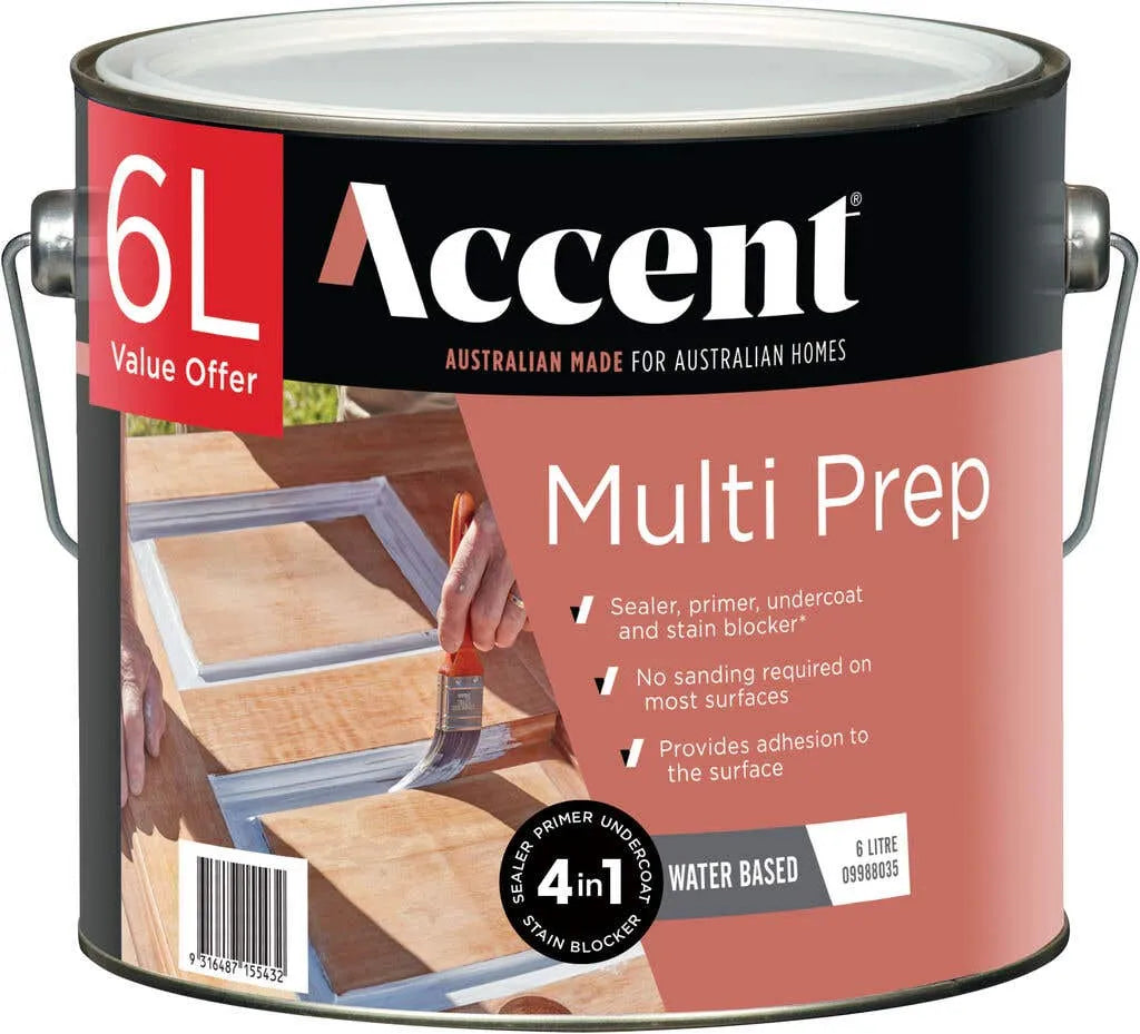 Accent Acrylic Multi Prep White 6L
