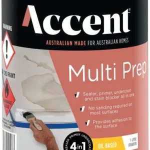 Accent Multi Prep Oil Based White 1L