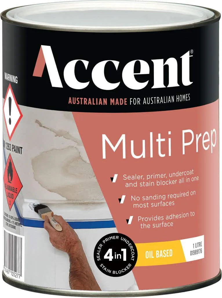 Accent Multi Prep Oil Based White 1L