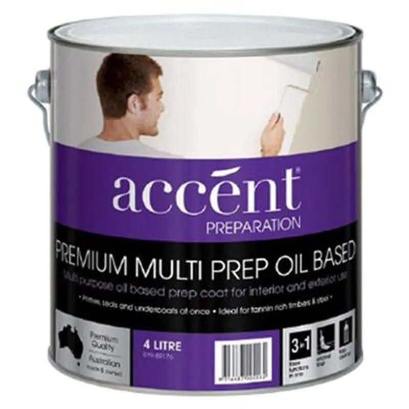 Accent Multi Prep Oil-based White 4L