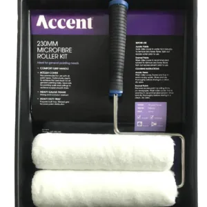 Accent Roller Kit Microfibre 2 Covers 230mm