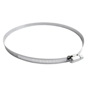 Alpine Ventilation Stainless Steel Worm Clamp 150mm 2 Pack