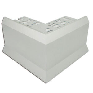 Balcony Trim External Corner 10mm/12mm – Matt Silver - Size: 10mm